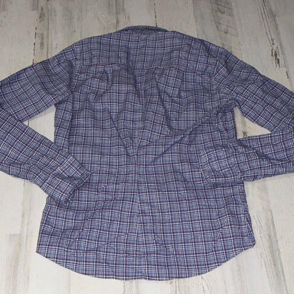 Frank & Eileen Checkered Shirt Size Small - Picture 4 of 7